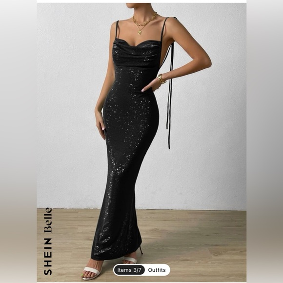 Brand New In Package SHEIN Long Dress - Picture 3 of 4